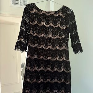 Elegant Black Lace Dress